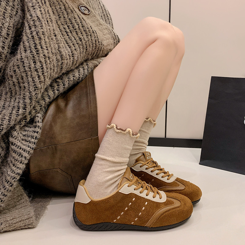 复古平底德训鞋女2026春季新款爆款超火百搭运动休闲阿甘鞋子女鞋,淘宝优惠券,粉丝福利购,淘宝优惠卷