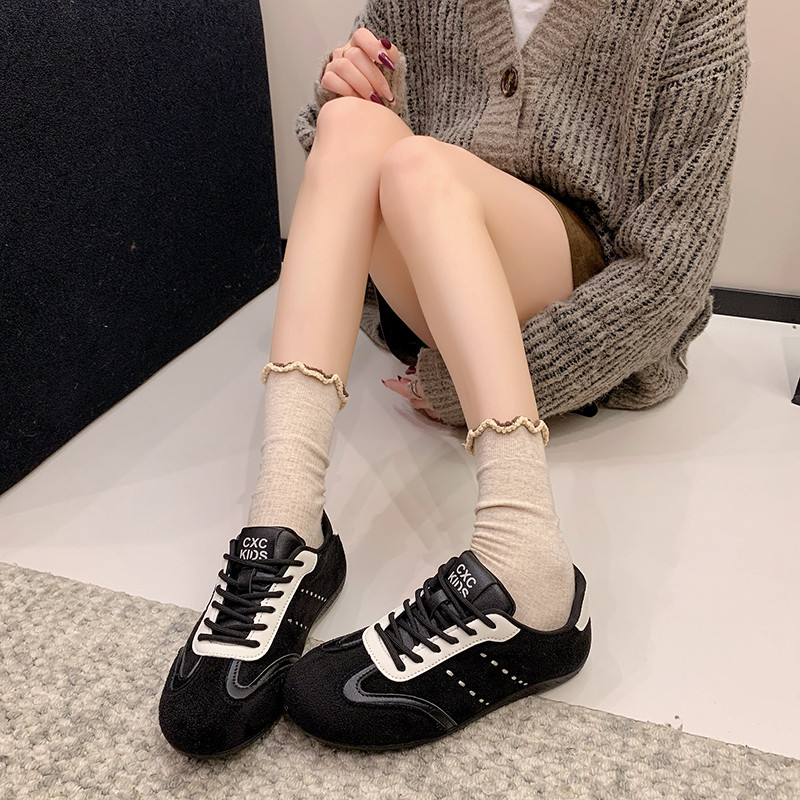 复古平底德训鞋女2026春季新款爆款超火百搭运动休闲阿甘鞋子女鞋,淘宝优惠券,粉丝福利购,淘宝优惠卷