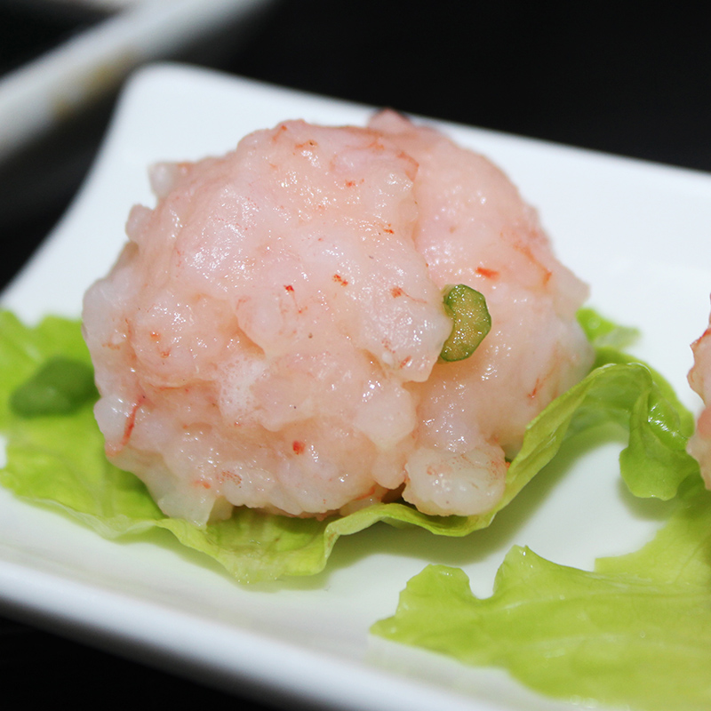 鲜有汇聚 青虾滑豆捞火锅虾滑新鲜家用食材纯虾滑丸小包装 - 图1