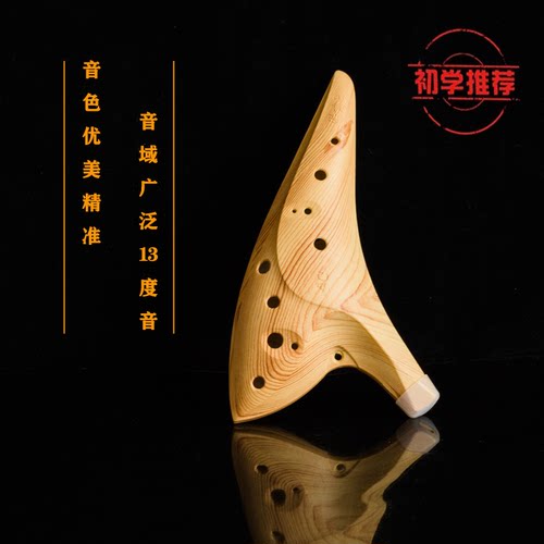 洪啸陶笛12孔AC调树脂十二孔中音C调塑胶初学送视频学生儿童爆款 - 图2