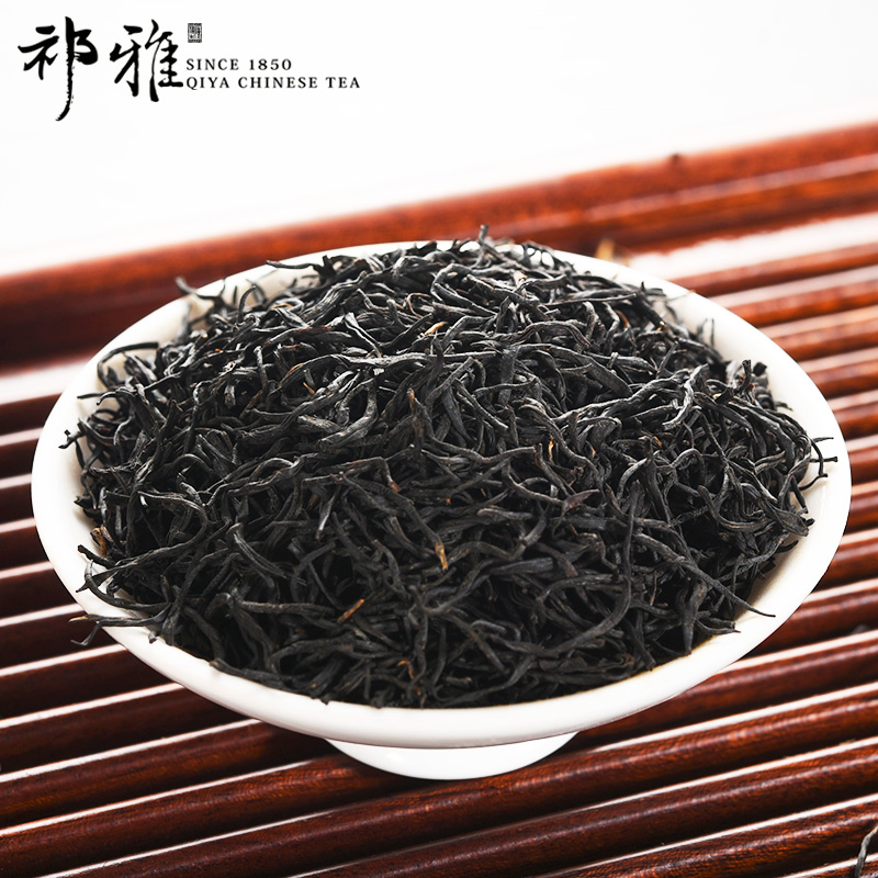 祁雅茶叶旗舰店祁雅 新茶正山小种武夷山茶叶红茶春茶浓香特级散装500g罐装1