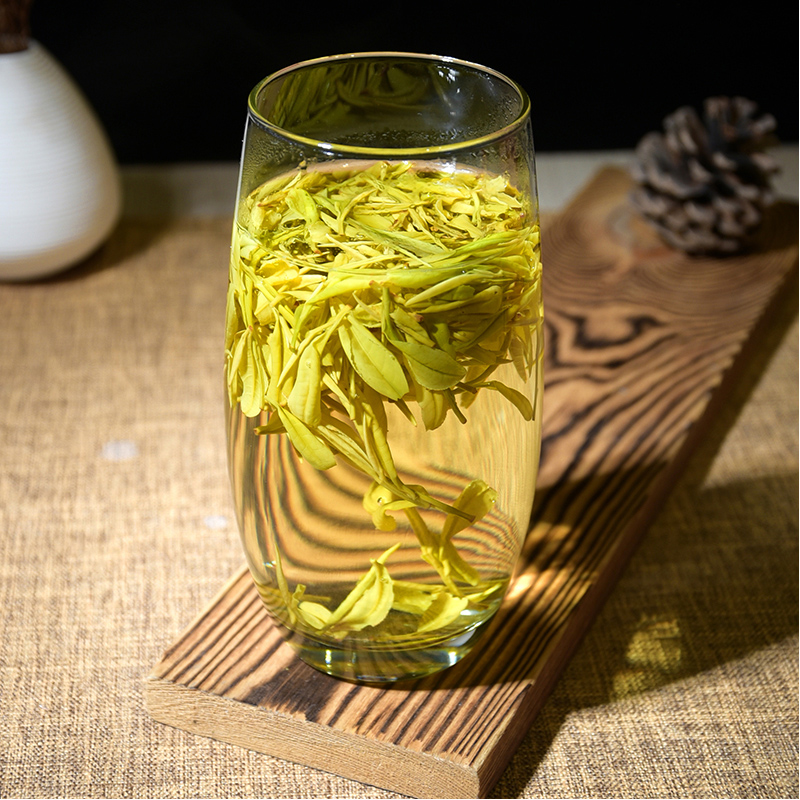 祁雅茶叶旗舰店祁雅黄金芽2022年新茶白茶安吉春茶高山绿茶散装罐装实惠口粮茶2
