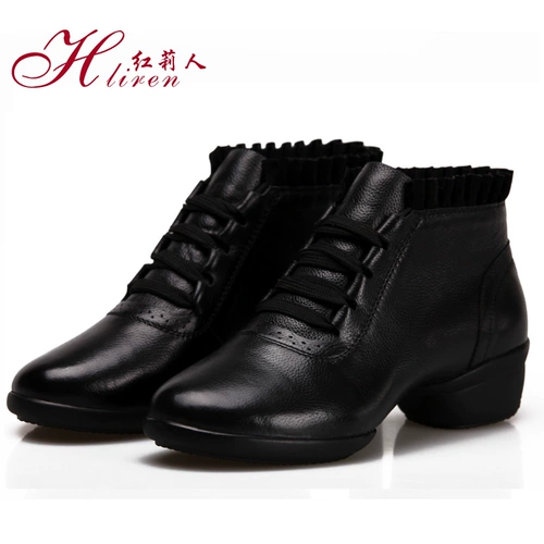 红莉人 Танцующие летние туфли, из натуральной кожи, мягкая подошва