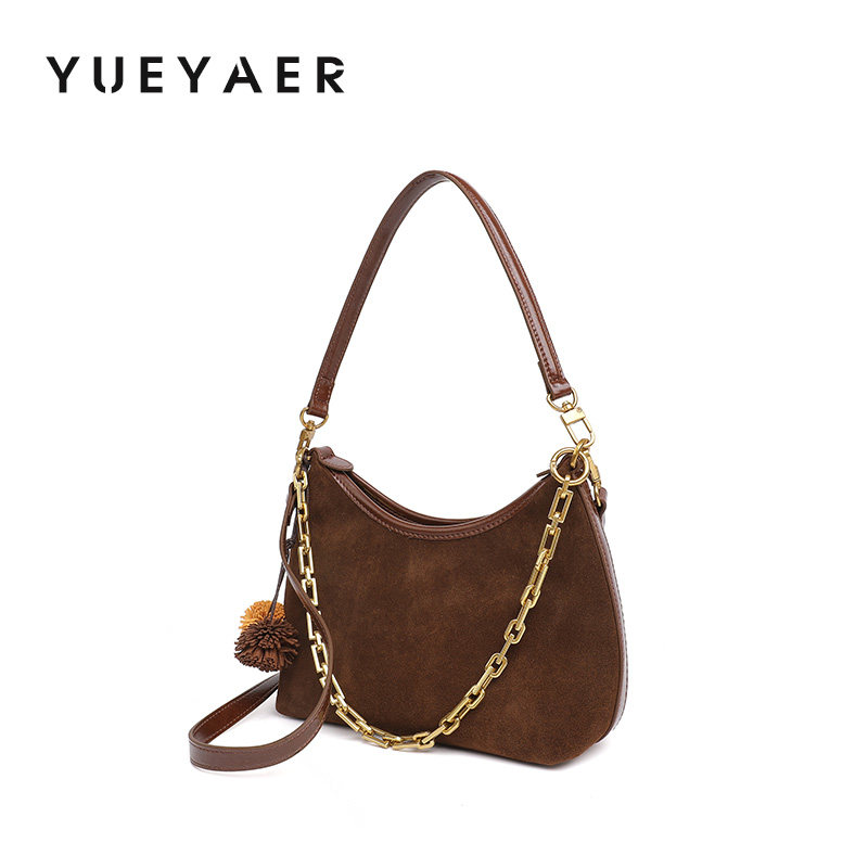 月芽儿2025新款时尚百搭单肩斜挎包女高级感小众设计简约手提包包,淘宝优惠券,粉丝福利购,淘宝优惠卷