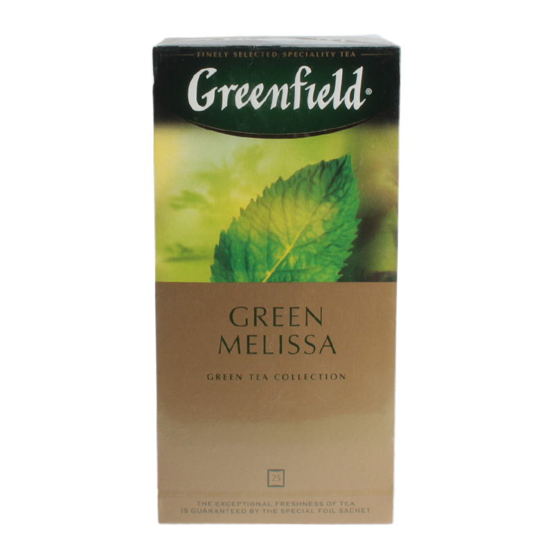 俄罗斯 Greenfield Green Melissa 金银花薄荷梅丽莎绿茶 - 图3