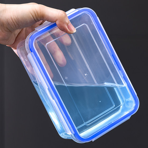 Food-grade material, thickened seal, microwave-freezable