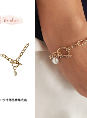 手店lhwindsor时光项链珍珠金