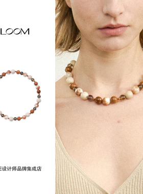 Dare买手店 LOOM正品原点回响串珠项链925银水晶原创设计福贵礼物