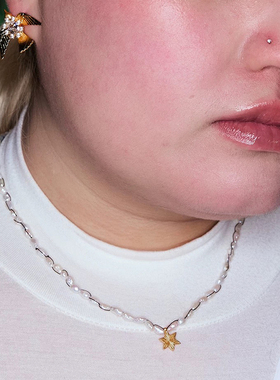 Dare买手店 espiegle 星辰编珠项链串珠复古原创设计小众首饰饰品