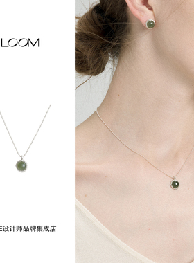 Dare买手店 LOOM 正品 复古绳结边项链原创设计复古精致925银首饰