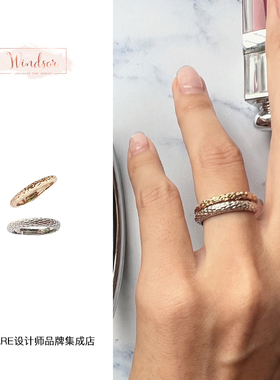 温莎lhwindsor双金色戒指组合