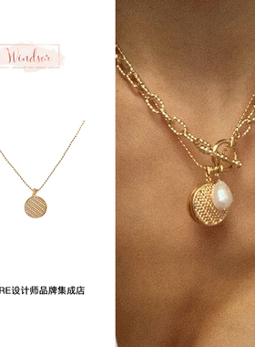温莎珠宝windsor蒸笼项链锁骨链