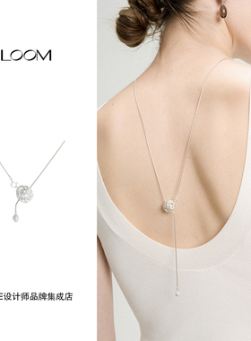 Dare买手店 LOOM 正品 knot绳结蛇骨项链925银原创设计精致复古女
