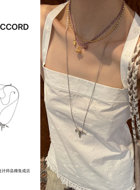 Dare买手店 DACCORD奇趣雨林蛇骨项链原创设计饰品首饰轻奢气质