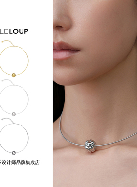 DARE买手店 LeLoup 云朵项圈原创设计项链小香风经典首饰新品春夏