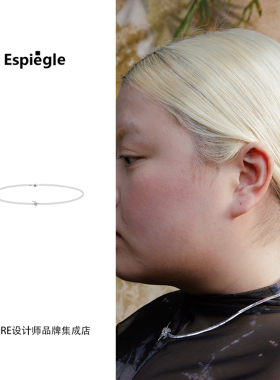 espiegle小鸟蛇骨链项链