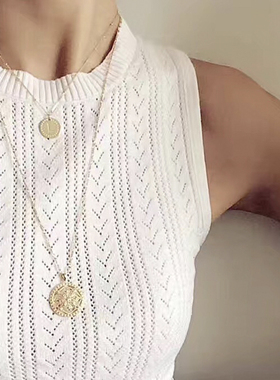 LHwindsor温莎韵律花盘复古长链