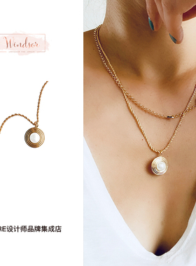 首饰项链dare买手店温莎戴小众