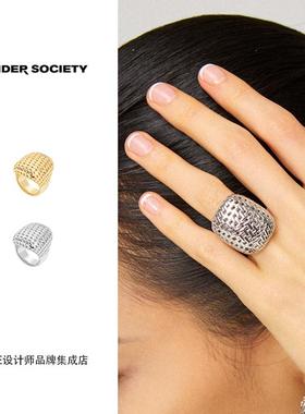 tendersociety镂空戒指小众首饰