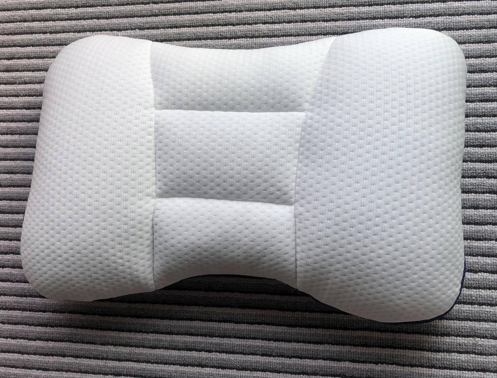 出口日本大宗pe软管枕头4分区可水洗软管枕头-图0