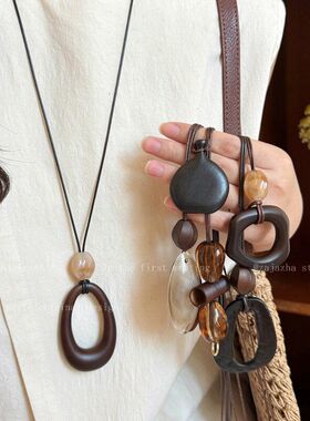 项饰项链时尚小众气质高级感女