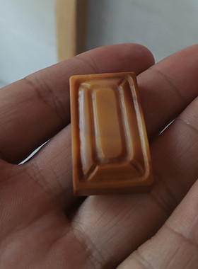 赣江黄蜡石天然精品小子料无事牌