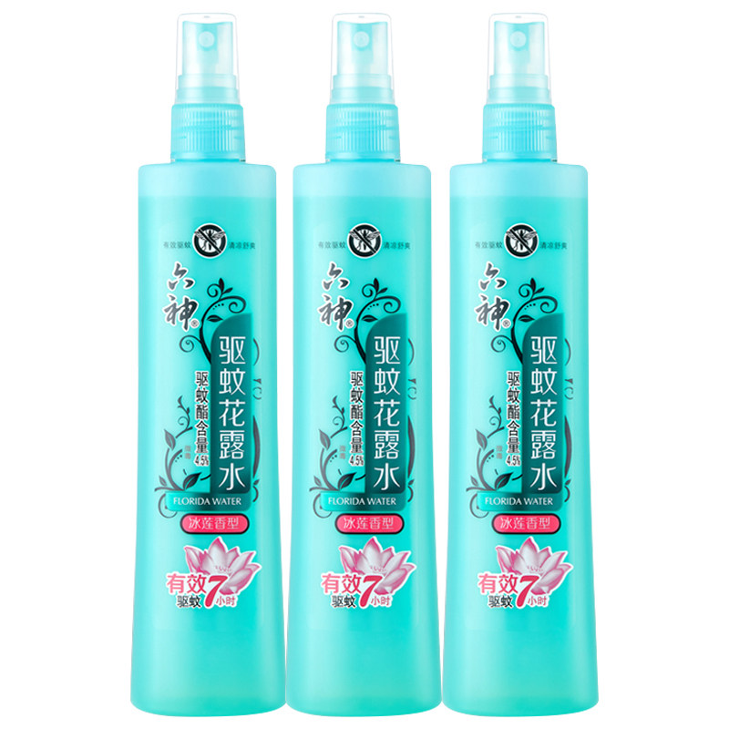 六神驱蚊花露水喷雾清香型蚊不叮 金桥世鹏家居花露水