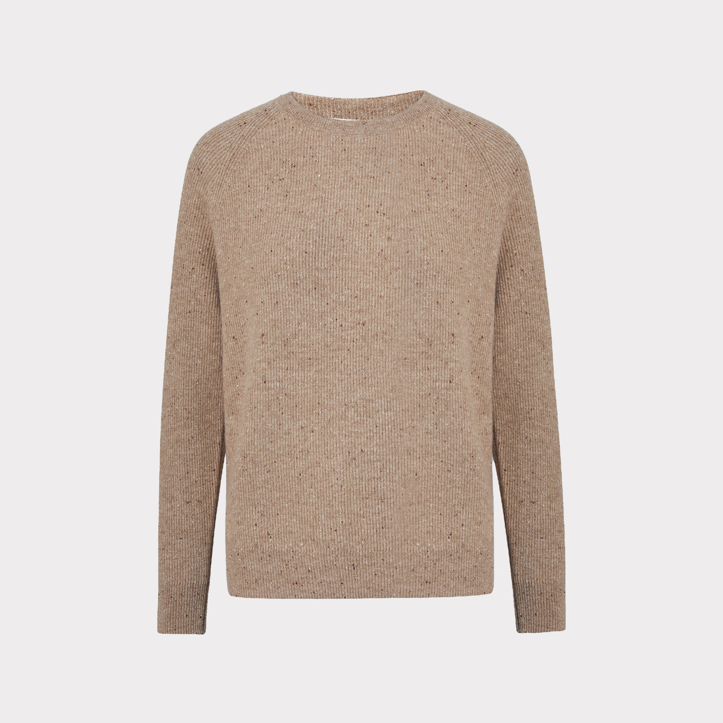 皮皮狗秋冬新款圆领插肩袖毛衣女士套头彩点纱羊绒衫,淘宝优惠券,粉丝福利购,淘宝优惠卷