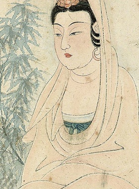 高清艺术喷绘画芯中堂立轴装饰画