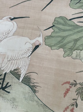高清艺术喷绘画芯临摹学习卷轴画
