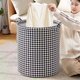 Foldable laundry basket bathroom dirty laundry basket household children's large toy bucket storage basket laundry sorting