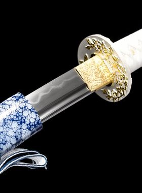 龙泉市刀剑手工锻打T10烧刃日式