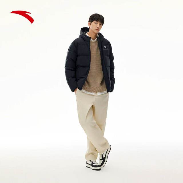 ANTA Sports KT waterproof thickened hooded jacket