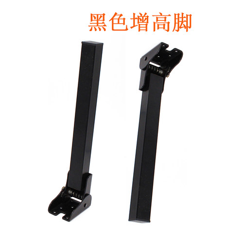桌腿家具五金配件90度隐藏折叠脚沙发支撑腿架沙发脚折叠床脚D35 - 图2