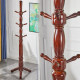 Solid wood coat rack floor-standing clothes hanging bedroom clothes rack