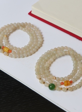 和田天然手链设计女生手串孤品手串新品超值正品