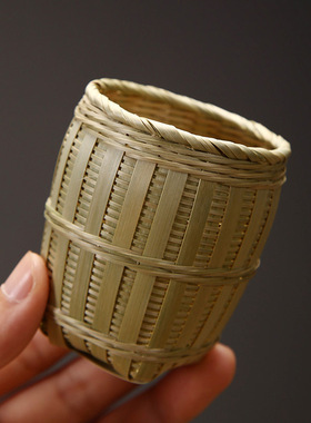 茶滤竹编茶叶迷你茶漏过滤器配件