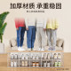 Thickened transparent shoe box storage box with strong load-bearing capacity