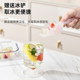 Ice cube mold push type ice tray