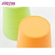 Kitchen trash can without lid household waste paper basket plastic