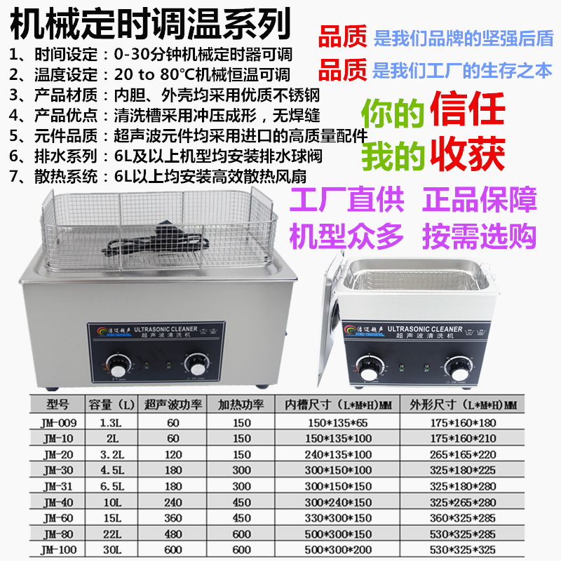 工业型超声波清洗机五金螺丝除油去污电镀除腊医用牙科模具清洗器 - 图2