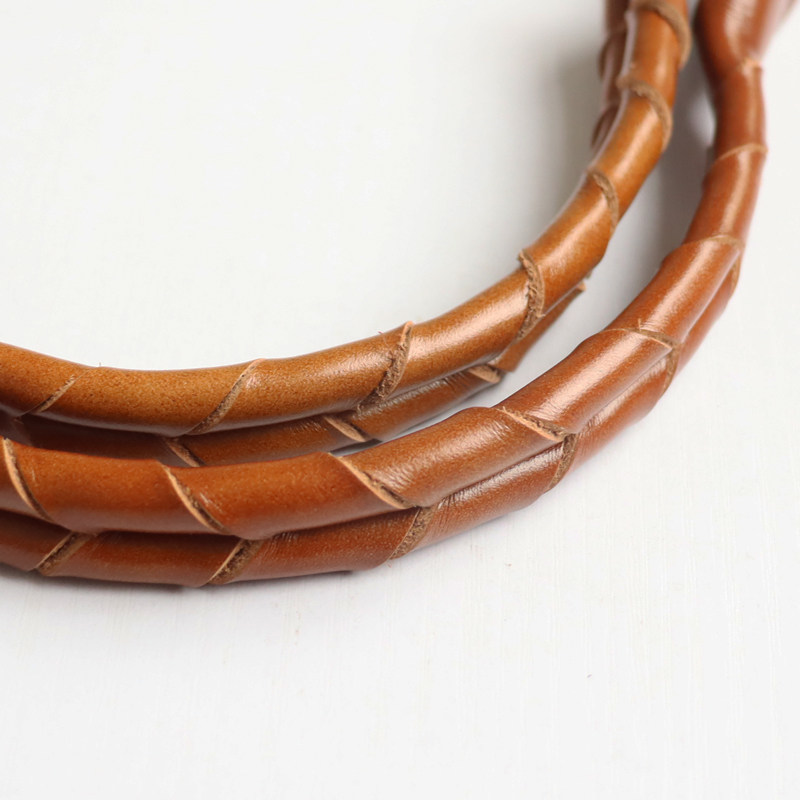 早苗款头层牛皮DIY真皮拼布包配件 手拎提手短款编织款包带定制,淘宝优惠券,粉丝福利购,淘宝优惠卷