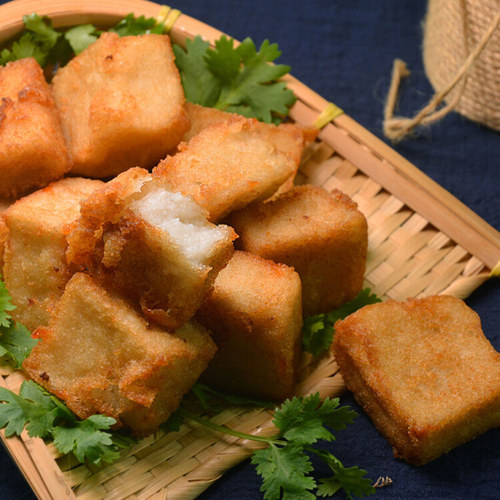 闽南特产萝卜糕腊味港式泉州菜粿漳州厦门小吃芋粿油炸芋头糕商用 - 图1