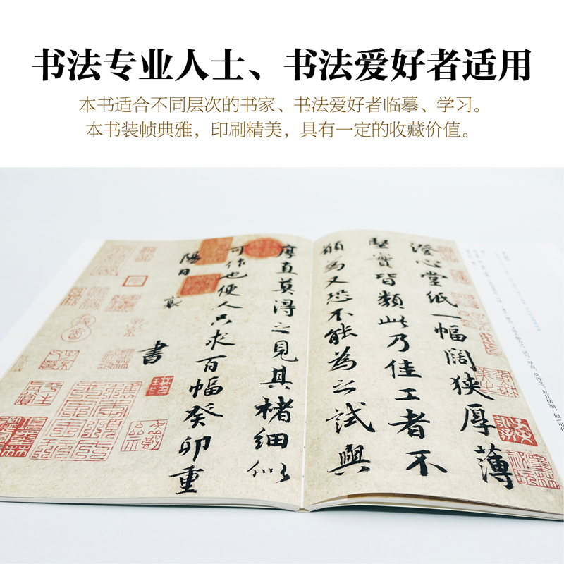 【旗舰正版】蔡襄尺牍 历代名家尺牍精粹 毛笔书法碑帖字帖基础临摹练习技法教程彩色放大简体旁注中小学生教学推荐备用资料书籍 - 图0