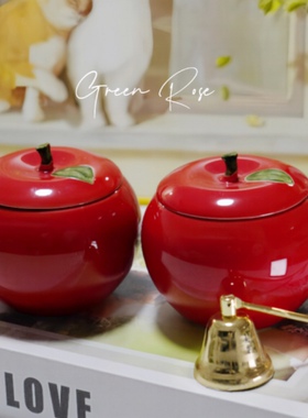 【苹安·喜乐】香薰蜡烛创意氛围感治愈香氛朋友礼物Green Rose