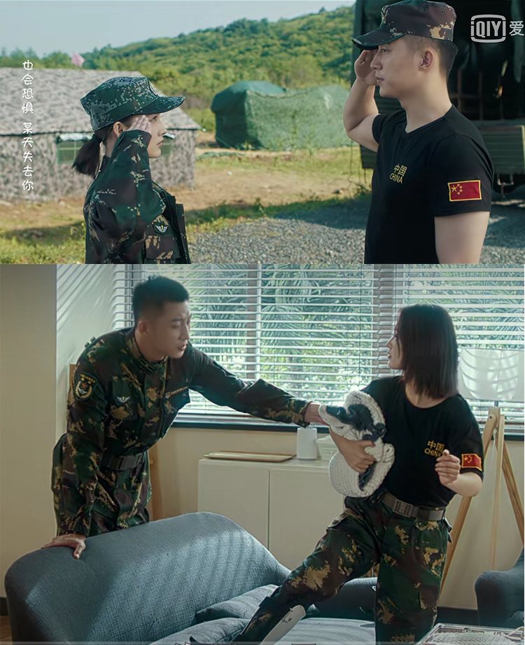 爱上特种兵黄景瑜梁牧泽同款短袖夏初李沁t恤黑色中国袖国旗衣服