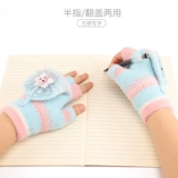 Дисней, детские демисезонные удерживающие тепло перчатки для принцессы, «Холодное сердце», без пальцев