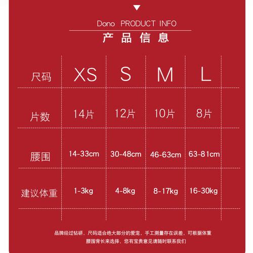 宠乐见公狗纸尿裤尿不湿狗狗生理裤博美泰迪绅士裤一次性礼貌带 - 图1