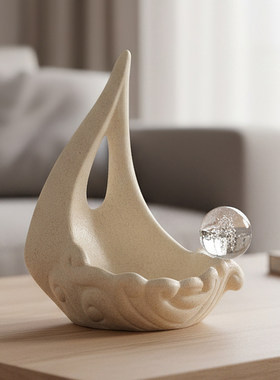 陶瓷钥匙收纳盒简约高级感