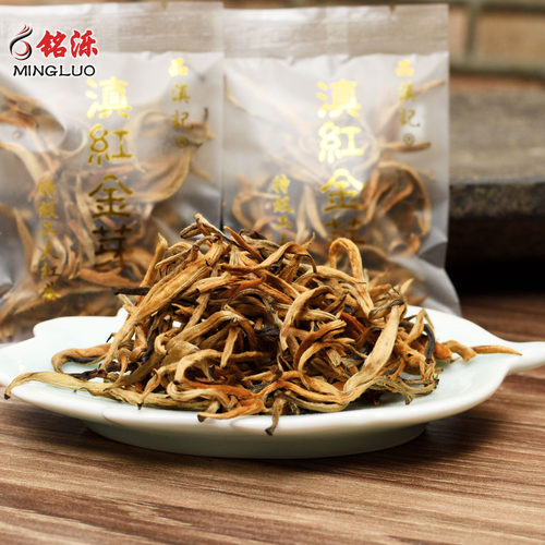 品滇记云南凤庆滇红金芽工夫红茶金丝大金芽蜜香滇红茶 4克品鉴装 - 图0